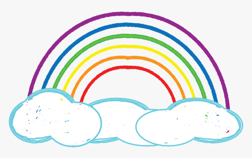 Graphic, Crayon Rainbow, Rainbow, Kid, Children - Color, HD Png Download, Free Download