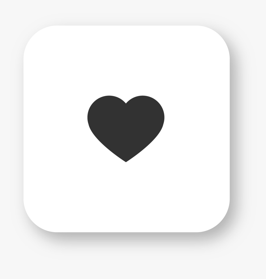 Instagram Png Download - Heart, Transparent Png, Free Download