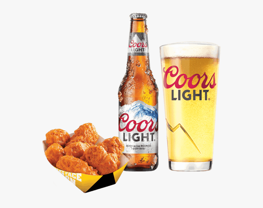 00 For Coors Light® And Any Food Item - Buffalo Wild Wings Mild Boneless, HD Png Download, Free Download