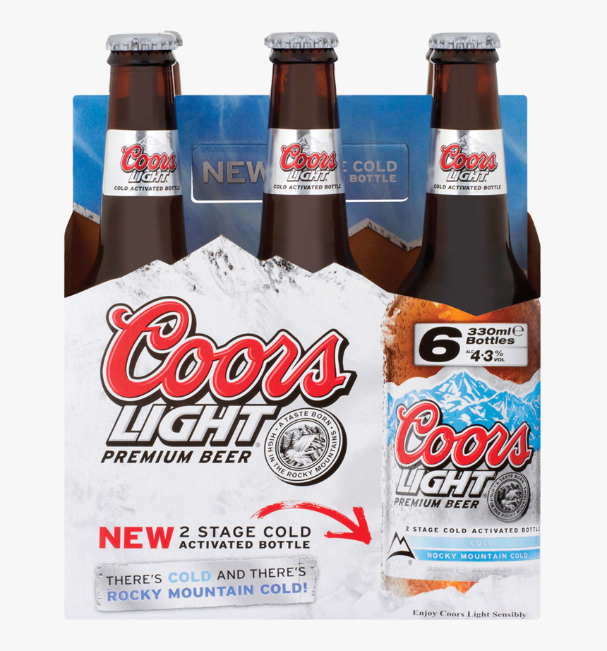 Bottle Of Coors Light Ml, HD Png Download, Free Download