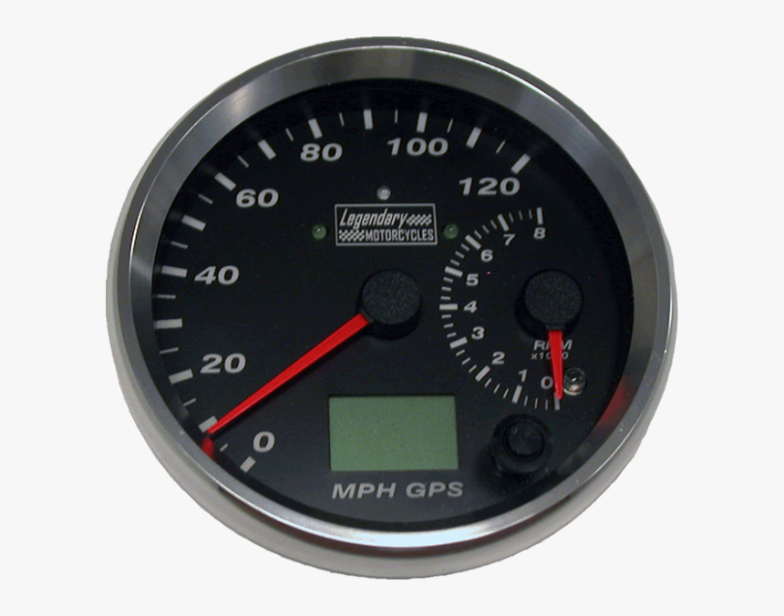 Gauge Speedo-tach Kph Or Mph - Speedometer, HD Png Download, Free Download