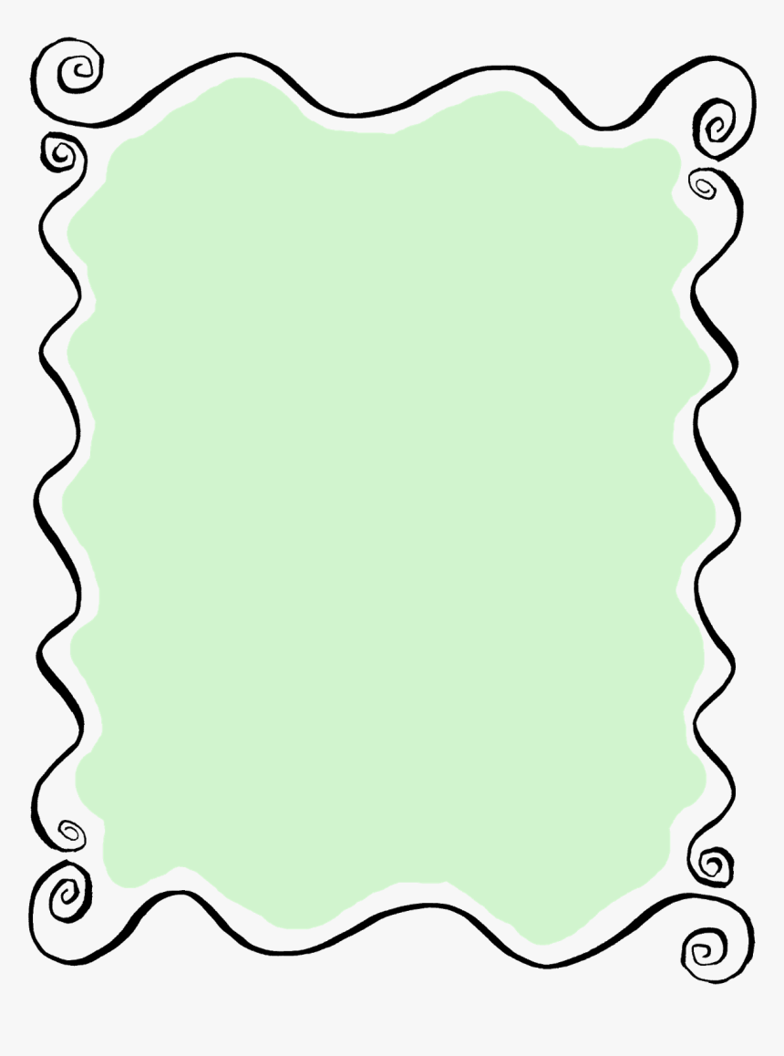 Transparent Curly Frame Png, Png Download - kindpng