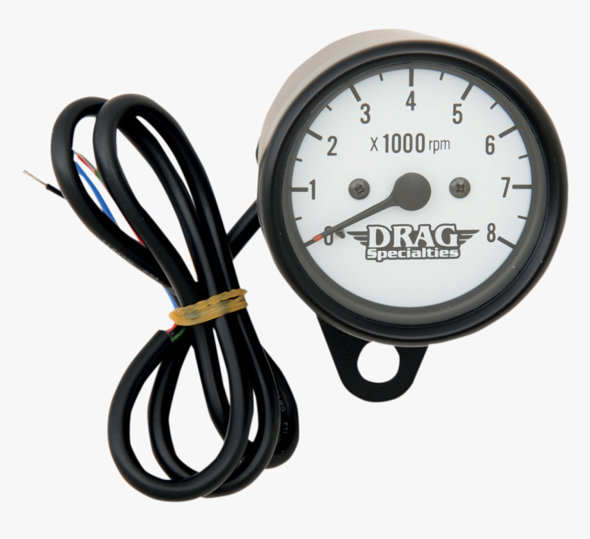 Drag Specialties 8000 Rpm Black Matte - Drag Specialties, HD Png Download, Free Download