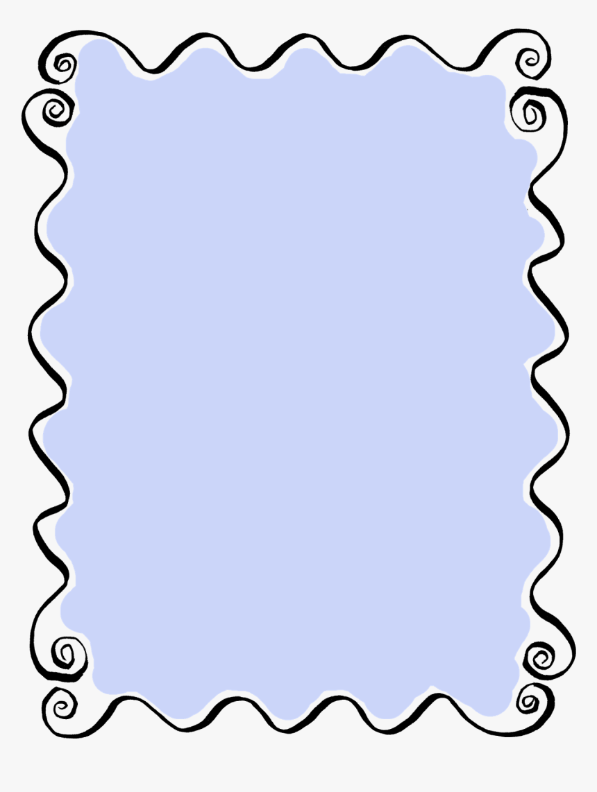 Find More Hand Drawn Frames At Digital Stamp Design - Curly Line Border ...