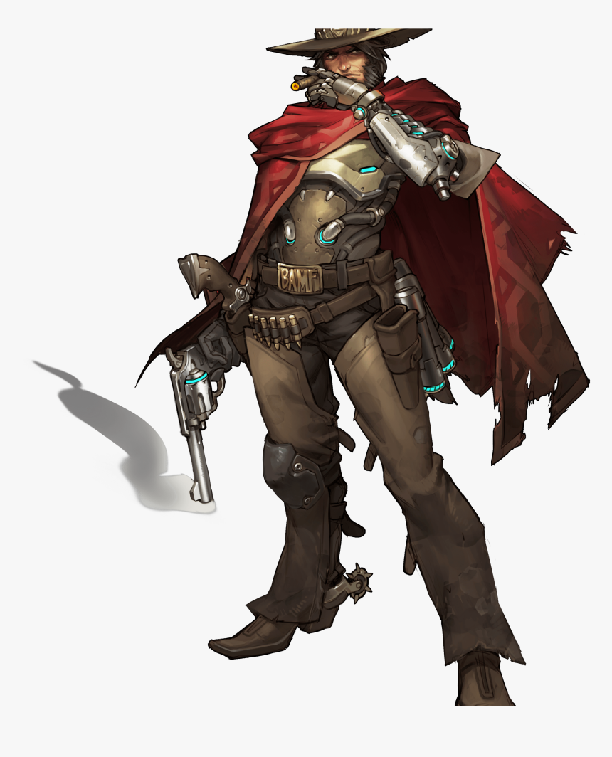 Mccree Overwatch Characters, HD Png Download, Free Download