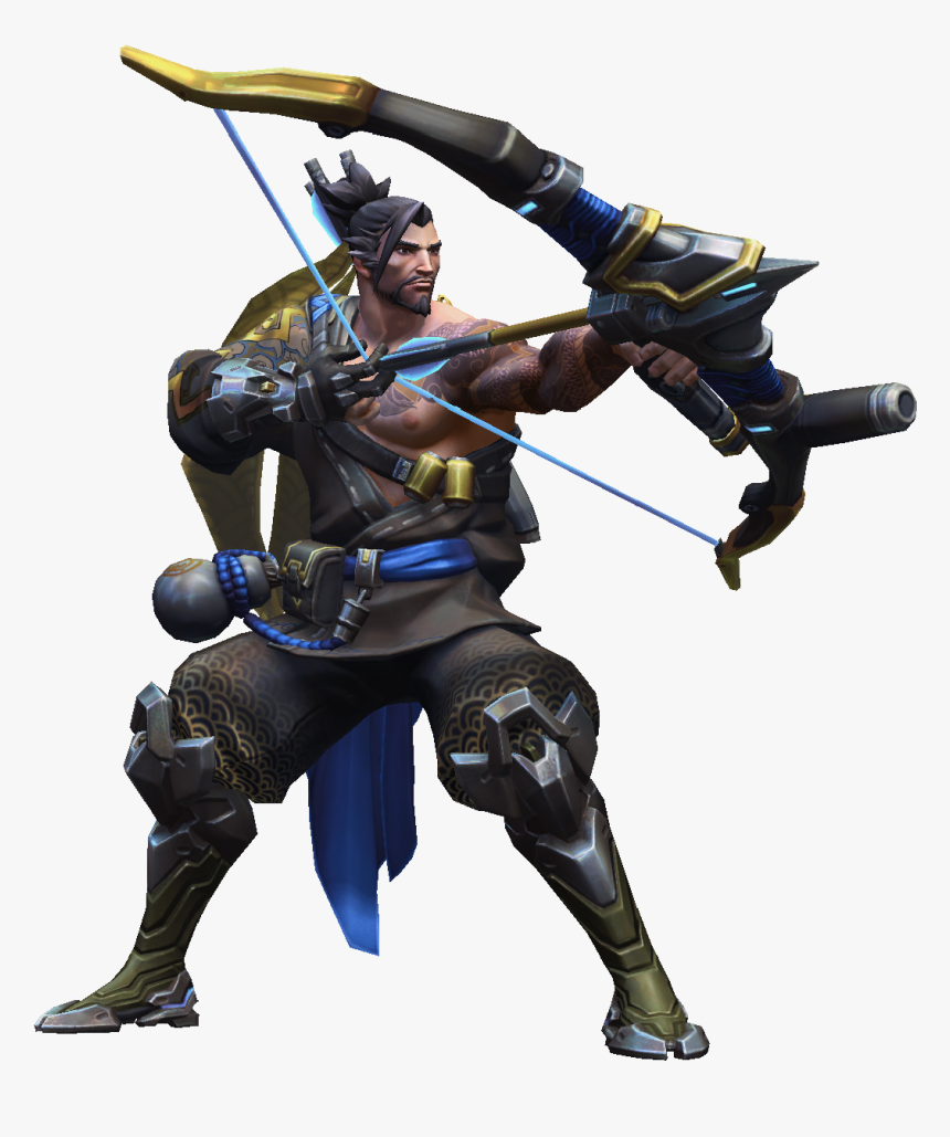 Hanzo Skin1 - Demon Hanzo Png, Transparent Png, Free Download