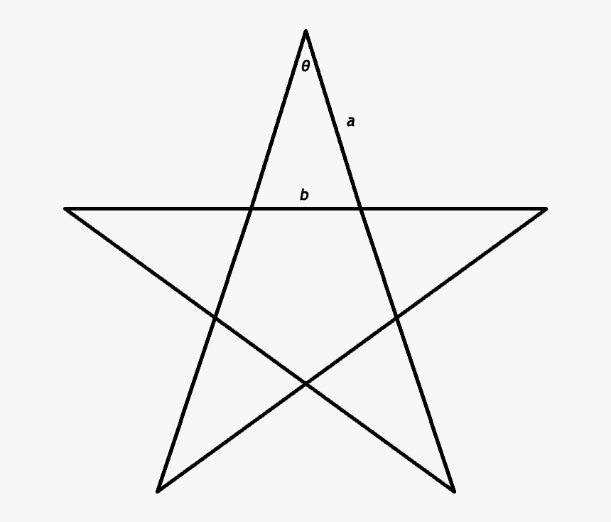 Pentagram Png - File - - Draw A Big Star, Transparent Png - kindpng