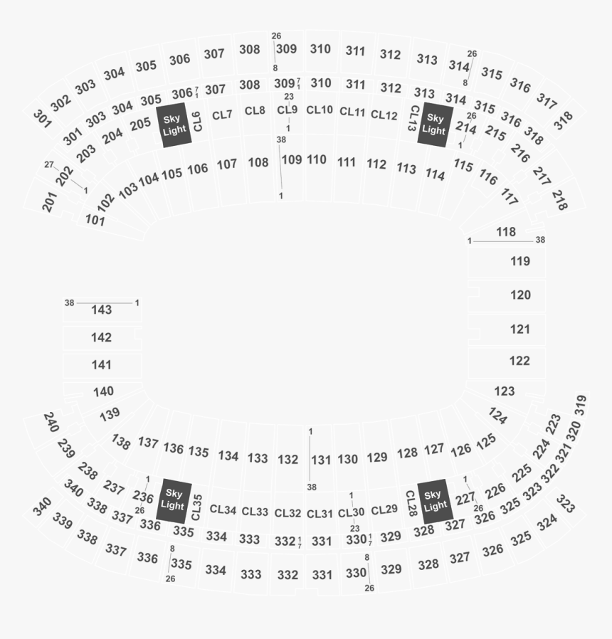 Gillette Stadium , Png Download - Taylor Swift Lover Fest Seating Chart, Transparent Png, Free Download