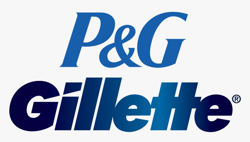 Procter & Gamble - P&g Gillette Logo Png, Transparent Png, Free Download