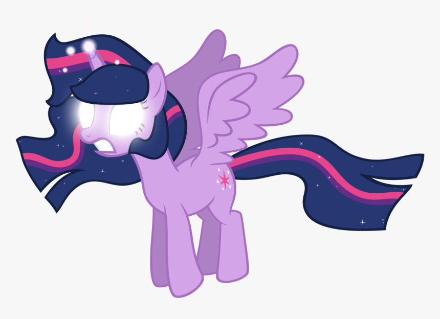 Glow Vector Sparkle - Twilight Sparkle Glowing Eyes, HD Png Download, Free Download