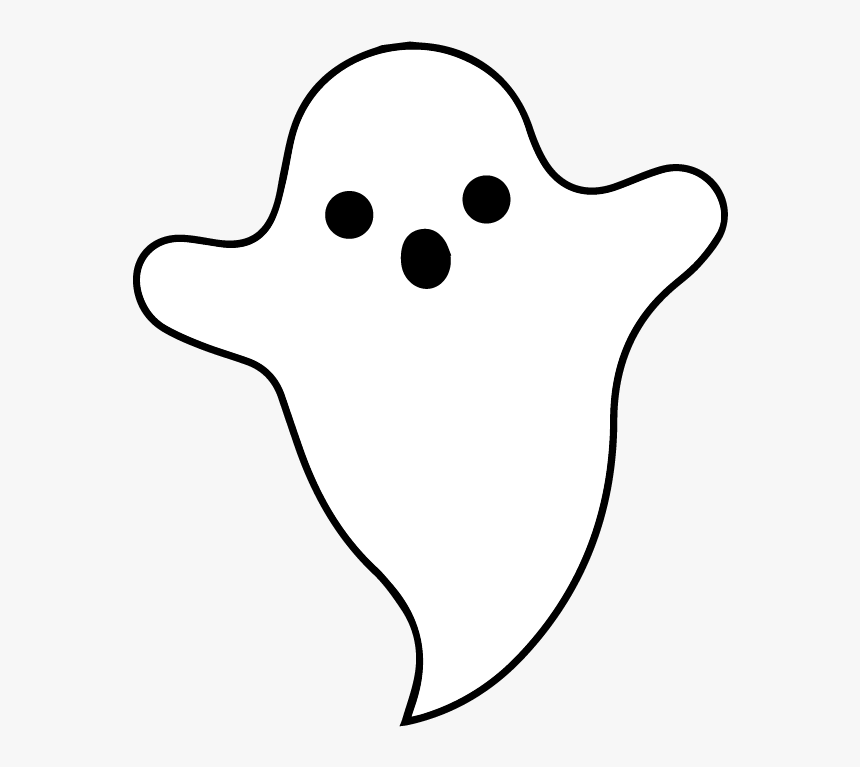 Not Scary Cartoon Ghost, HD Png Download, Free Download