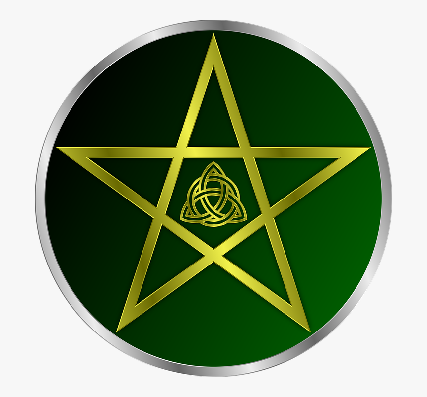 Pentacle Png Image Free Download - Simbolo Pentagrama, Transparent Png, Free Download