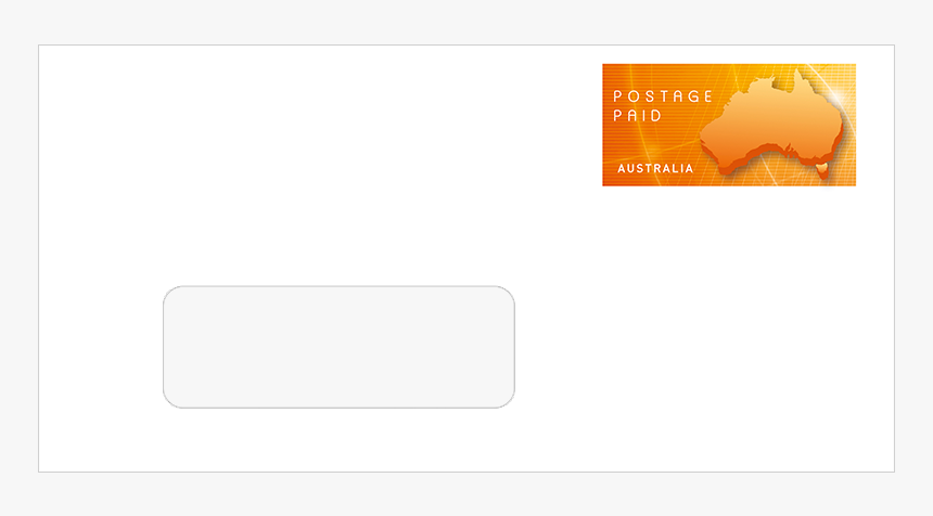 Prepaid Dl Window Envelope - Australia Post Prepaid Envelopes, HD Png Download, Free Download