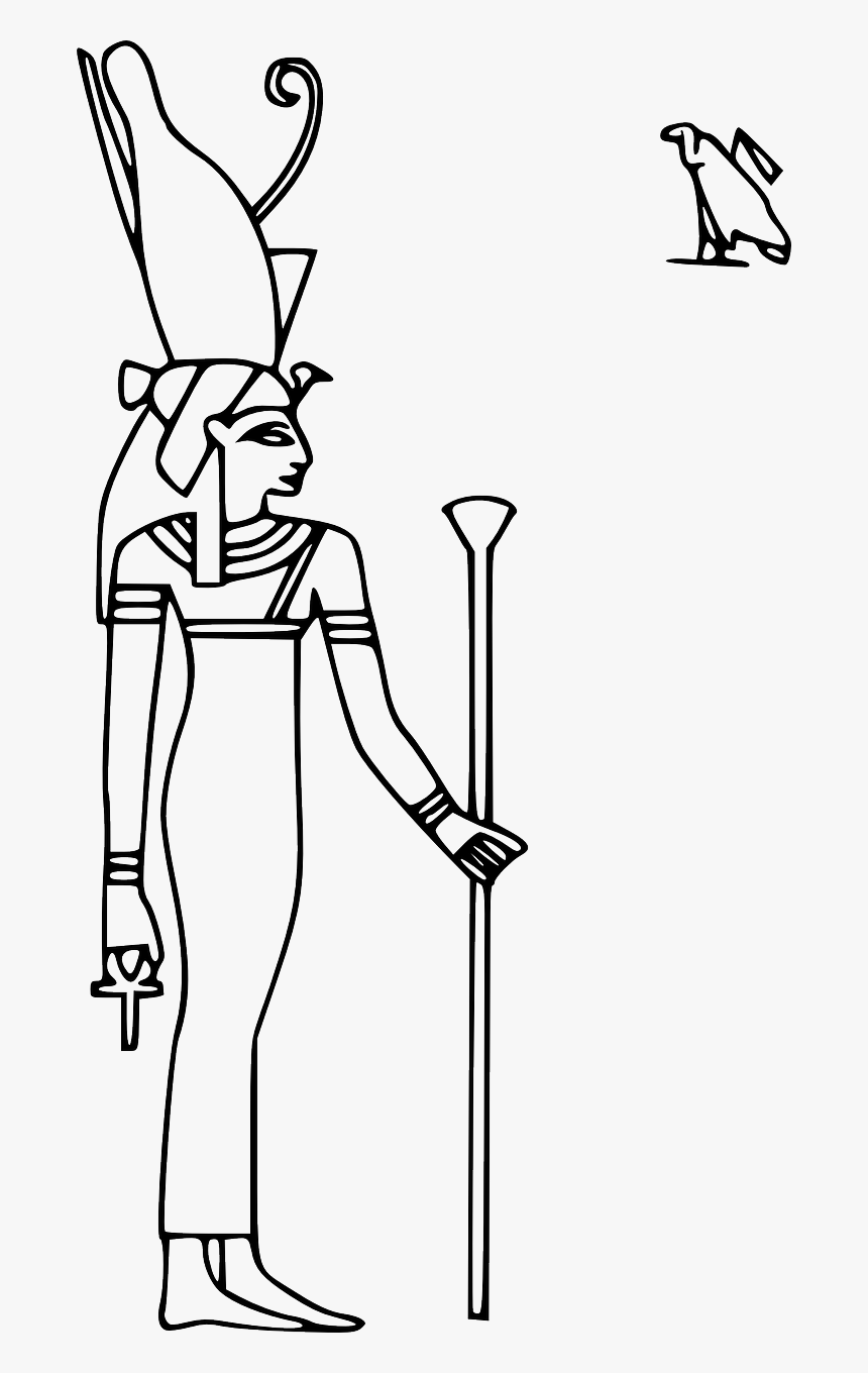 Easy Isis Goddess Drawing, HD Png Download, Free Download