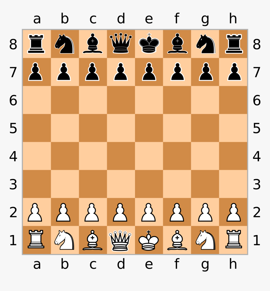 Chess Board Numbers, HD Png Download, Free Download