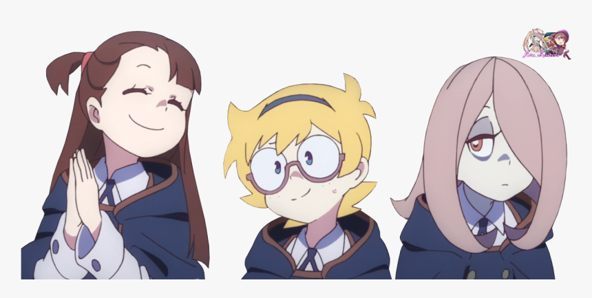 Little Witch Academia Akko Lotte Sucy, HD Png Download, Free Download