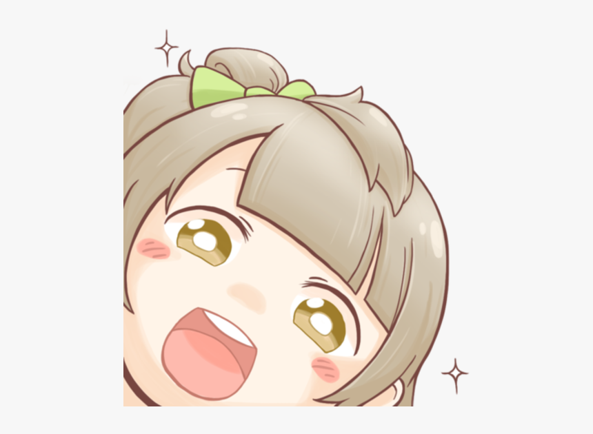 Love Live School Idol Festival Kotori Minami Face Hair - Funny Cute Anime Girl, HD Png Download, Free Download