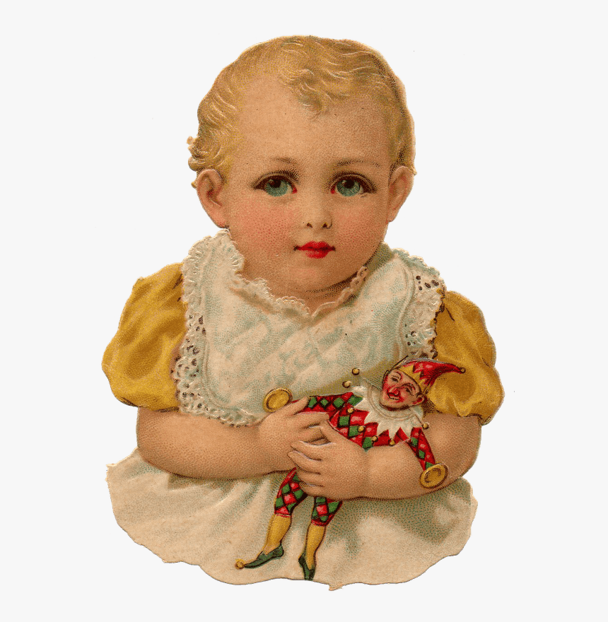 Child Victorian Vintage - Doll, HD Png Download, Free Download