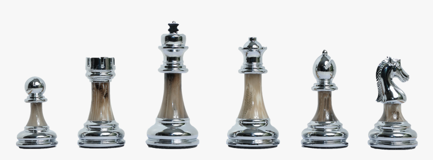 Pieces Only - Transparent Glass Chess Set, HD Png Download, Free Download