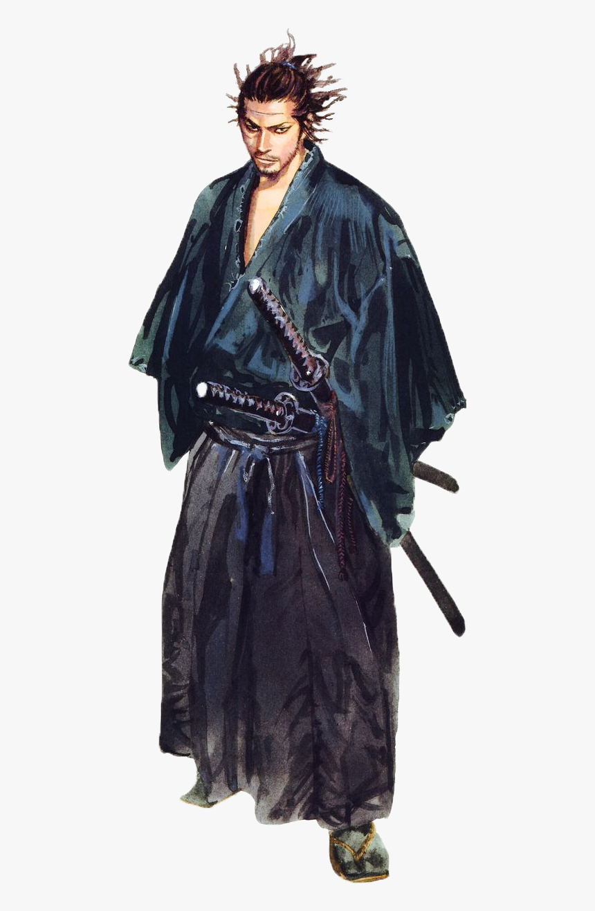 - Miyamoto Musashi Vagabond Manga, Png Download - kindpng