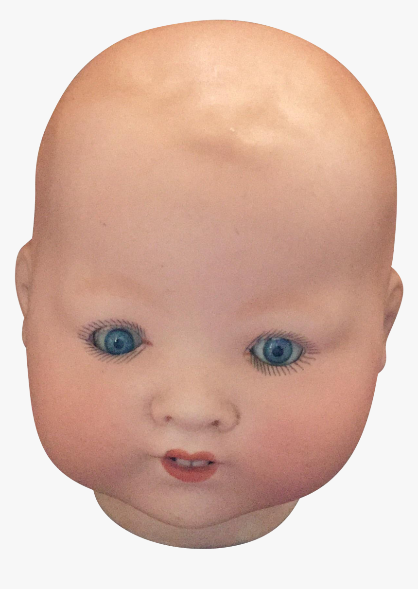 Antique German Bisque Am 351 Baby Doll Head - Baby Doll Head Transparent, HD Png Download, Free Download