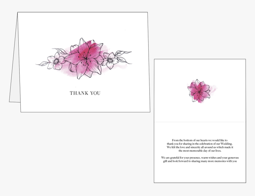 Transparent Pink Thank You Png - Dianthus, Png Download, Free Download