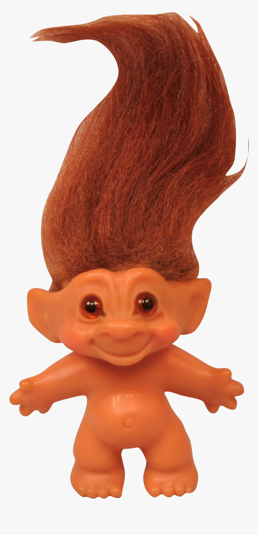 Vintage Thomas Dam Troll With Glass Eyes - Troll Doll Png, Transparent Png, Free Download