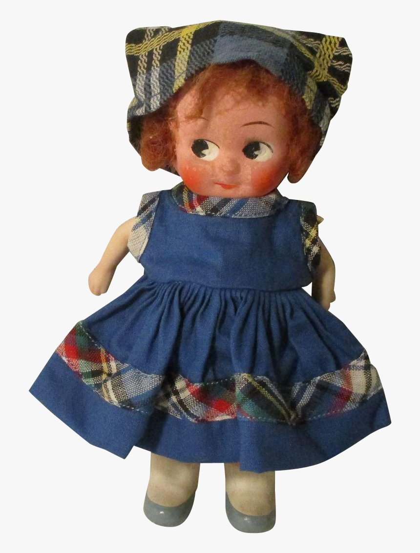 Vintage Paper Mache Japan Googly Eye Doll - Doll, HD Png Download, Free Download