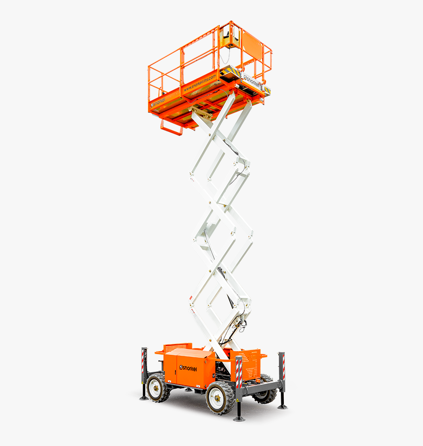 Snorkel S2770rt Compact Rough Terrain Scissor Lift"
 - Hoisting, HD Png Download, Free Download