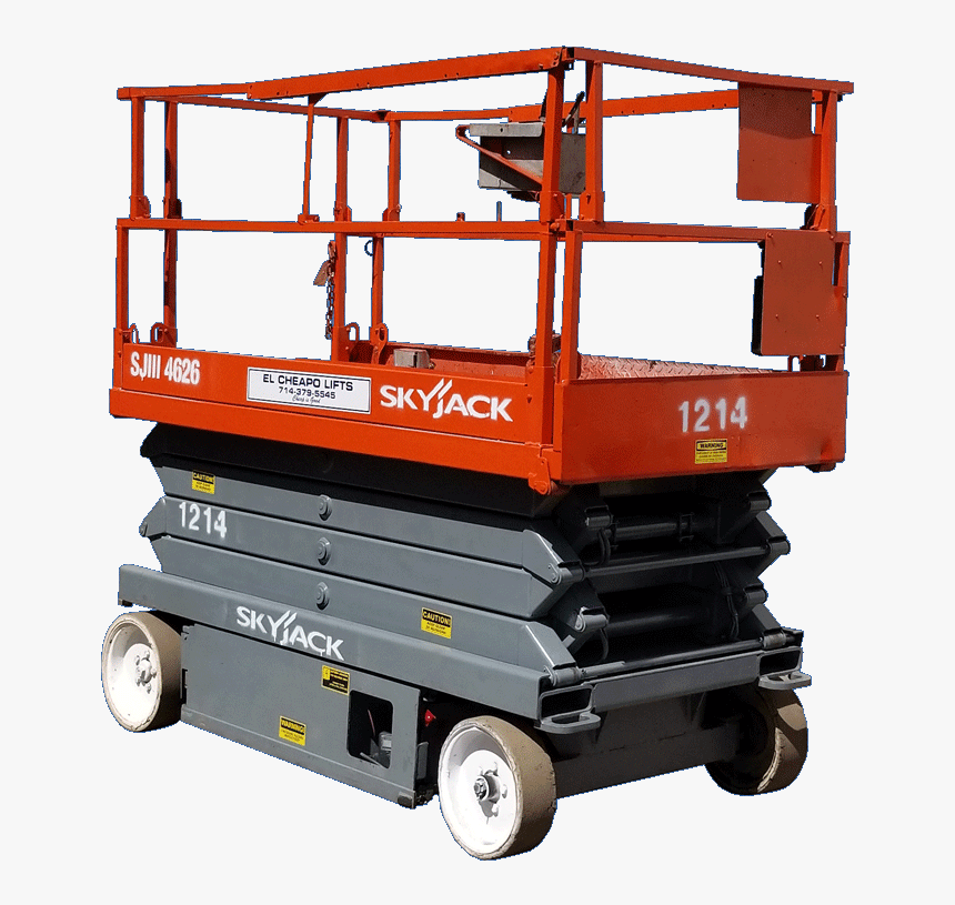 Skyjack 26 Foot Scissor Lift, HD Png Download, Free Download