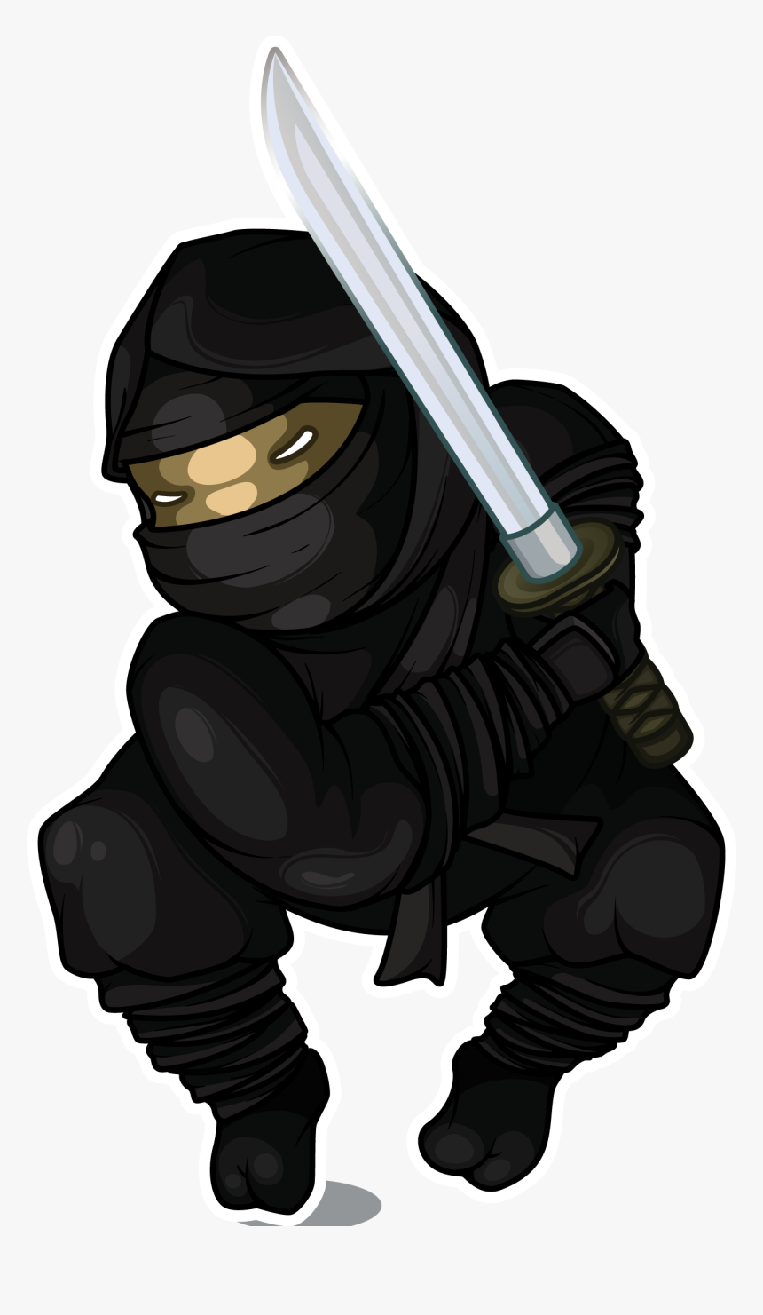 Cartoon Ninja Png - Cartoon, Transparent Png, Free Download