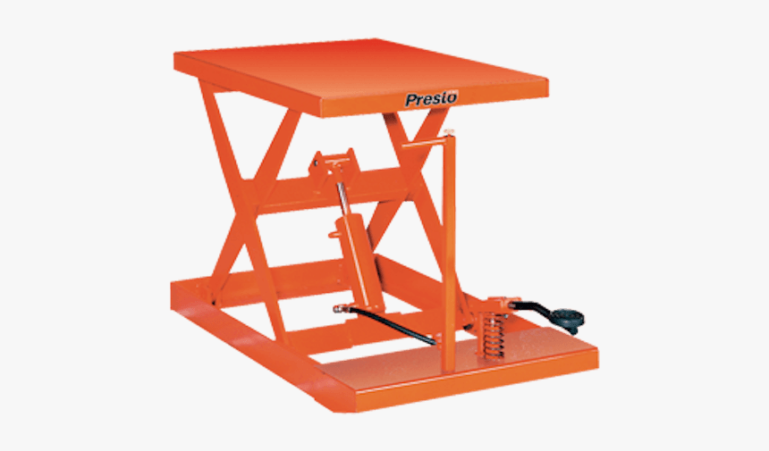 Presto Lifts Light Duty Manual Scissor Lift Table Wxf36 - Low Profile Lift Table, HD Png Download, Free Download