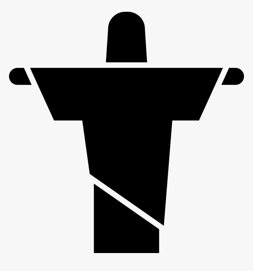 Christ The Redeemer Brazilian Sculpture - Jesus Icon Png, Transparent Png, Free Download