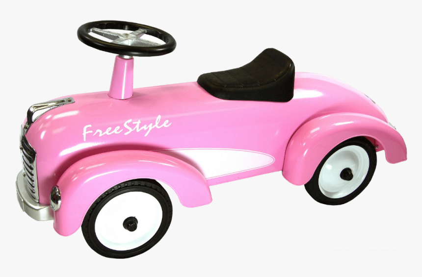 Pink Vintage Toy Car - Great Gizmos Ride On Pink, HD Png Download, Free Download