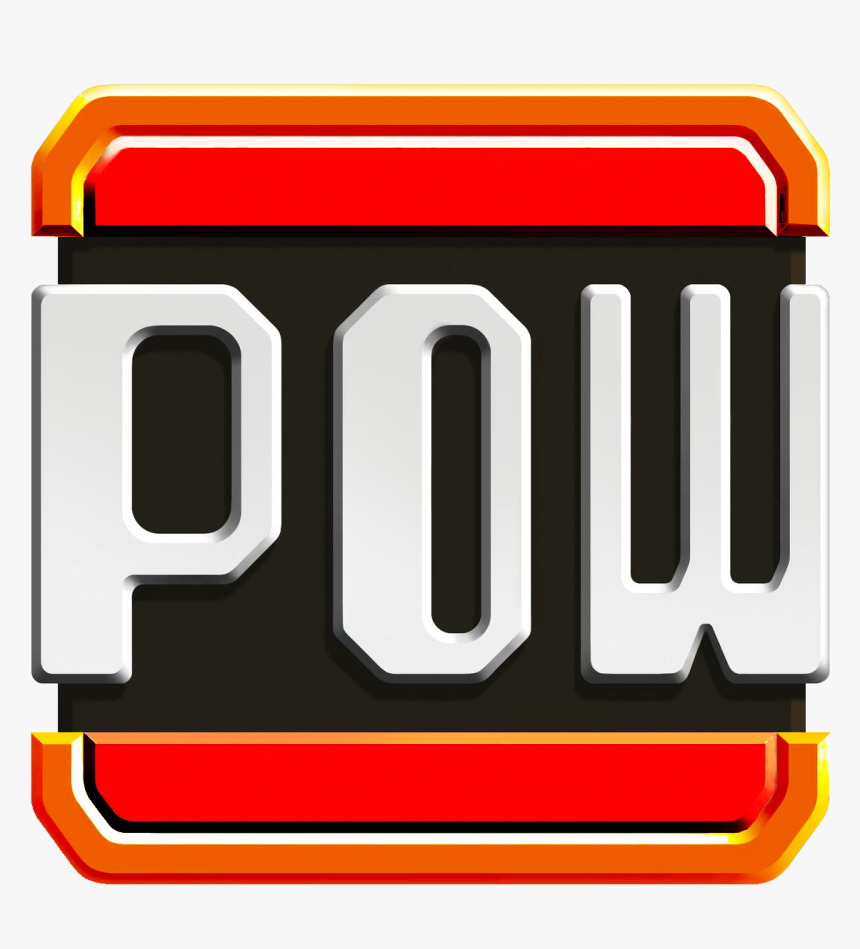 [​img] - Super Mario Bros Pow, HD Png Download, Free Download