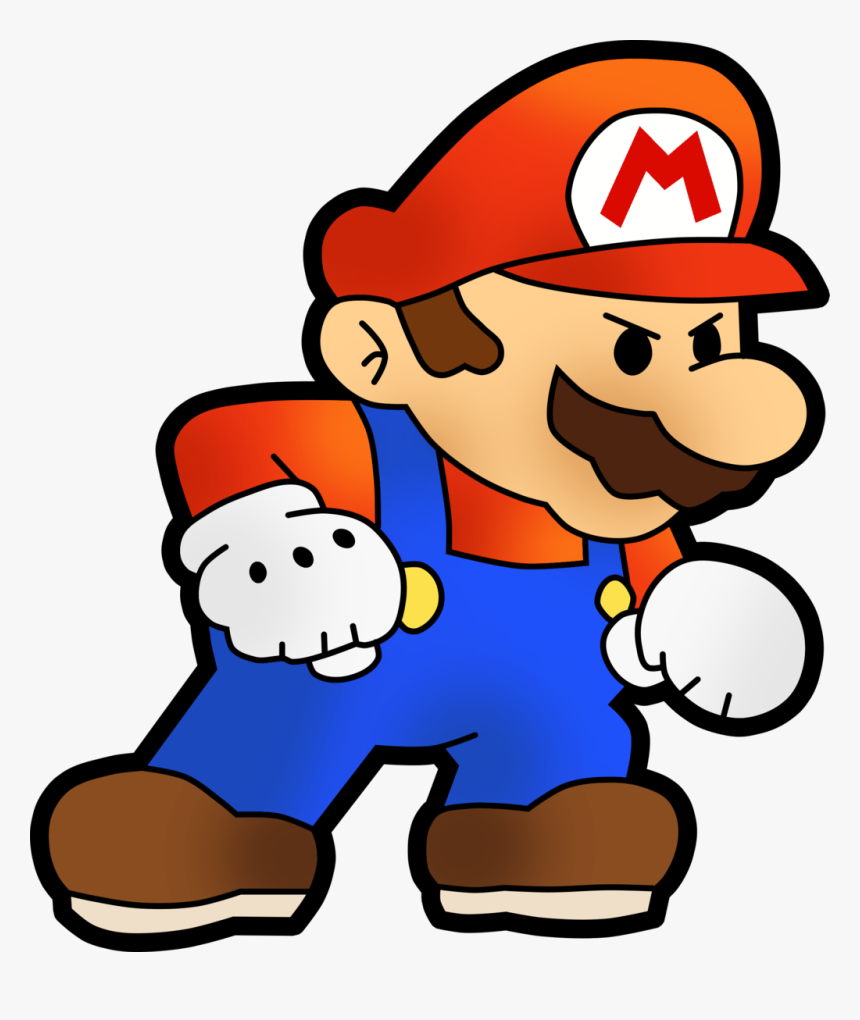 Mario Png - Paper Mario 64 Artwork, Transparent Png, Free Download