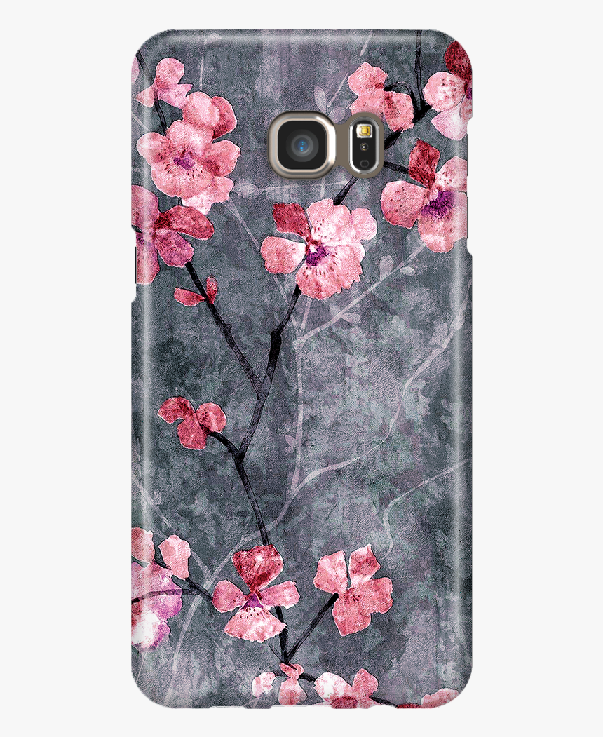Cherry Blossom Case Samsung Galaxy S6 Edge, HD Png Download, Free Download