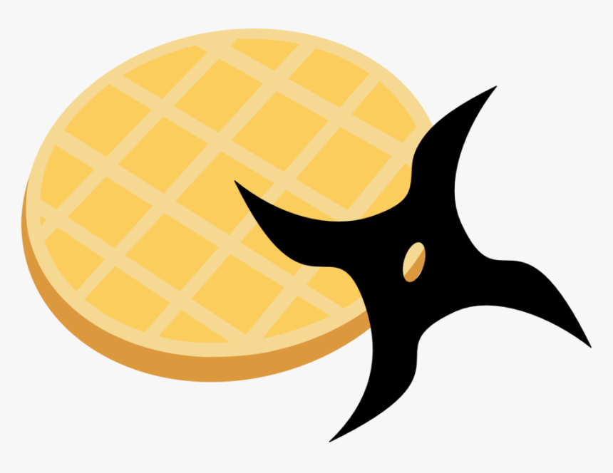 Transparent Shuriken Clipart - Waffle Cutie Mark, HD Png Download, Free Download