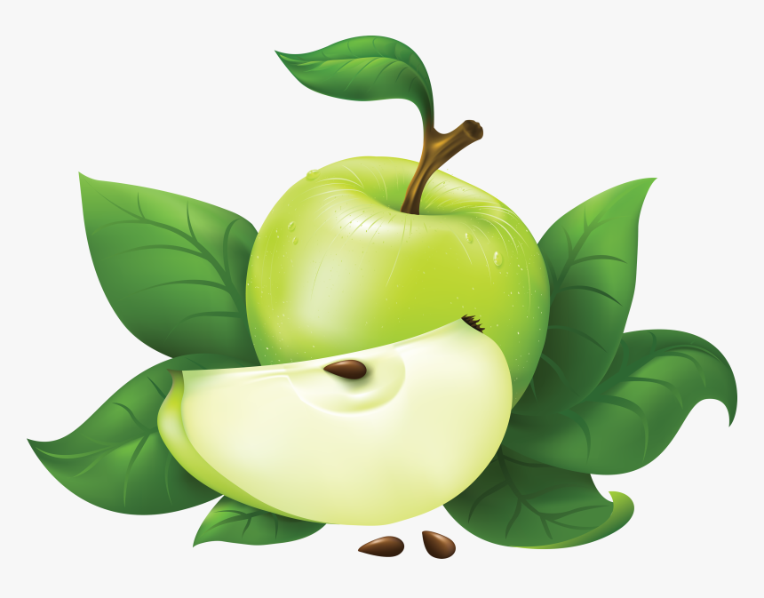 Download Green Apple Clipart - Green Apple Png, Transparent Png, Free Download