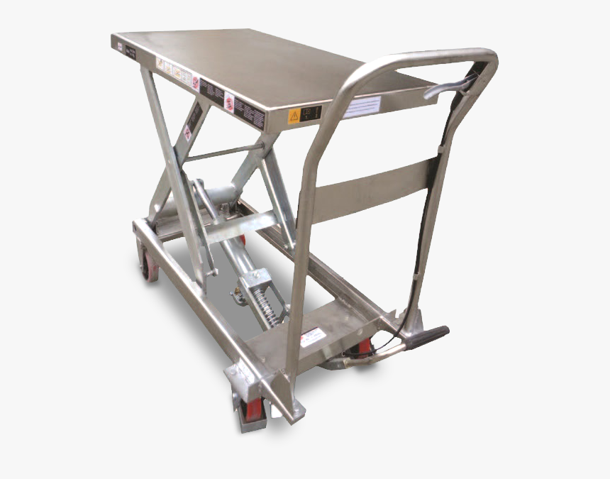 Ltm Nbl 008 - Scissor Lift Work Table Stainless Steel, HD Png Download, Free Download