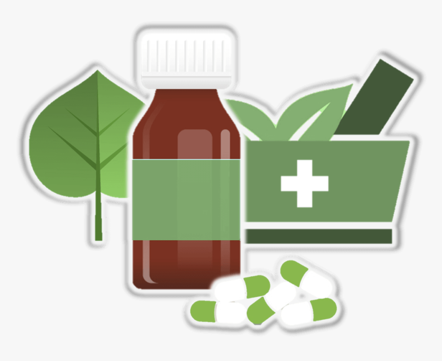 Medicines Cutout Rosemary Cottage Clinic Herbalmedicinescutout - Herbal Medicine Clipart, HD Png Download, Free Download
