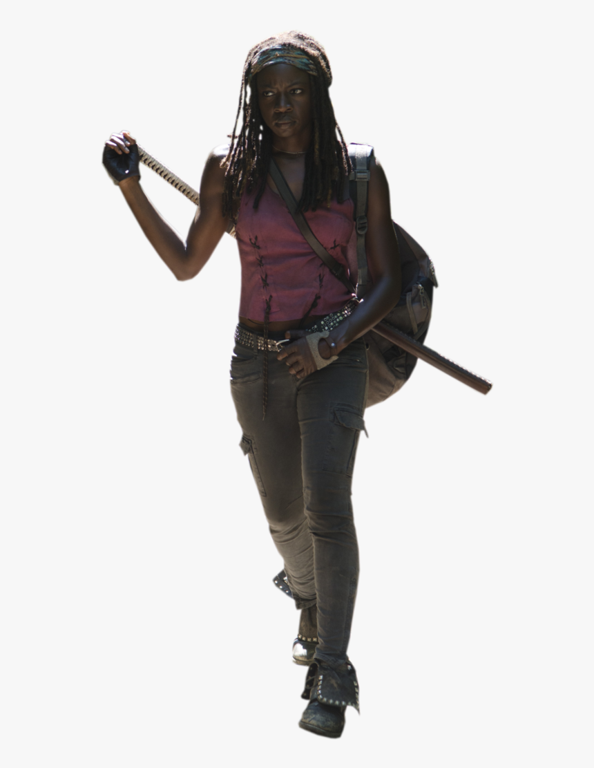 Walking Dead Michonne Png, Transparent Png, Free Download