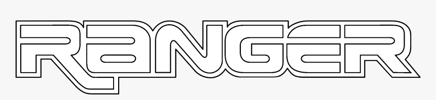 Ranger Logo Black And White - Ford, HD Png Download, Free Download