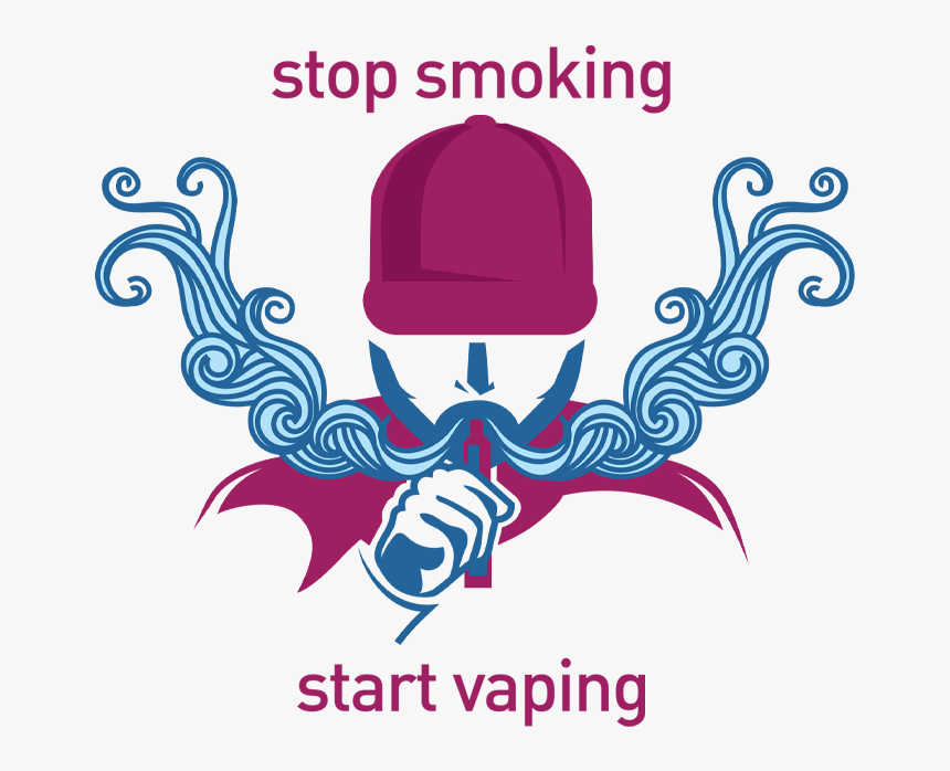 Stop Smoking And Start Vaping At The Vape Loft In Edgewater - Vape Logo Man, HD Png Download, Free Download