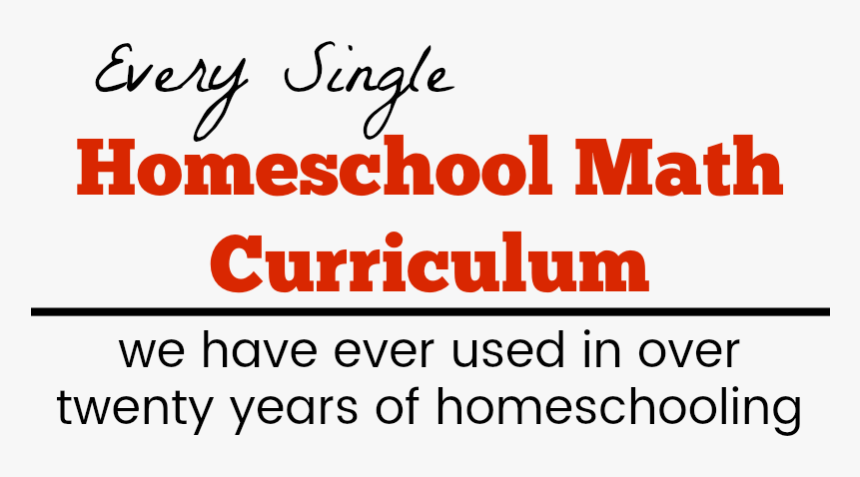 Homeschool Math Curriculum Reviews - Essential Oils, HD Png Download, Free Download
