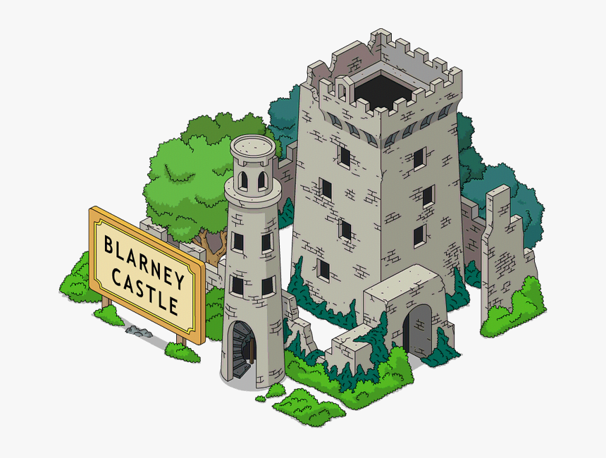 Blarney Simpsons Wiki - Castle, HD Png Download, Free Download