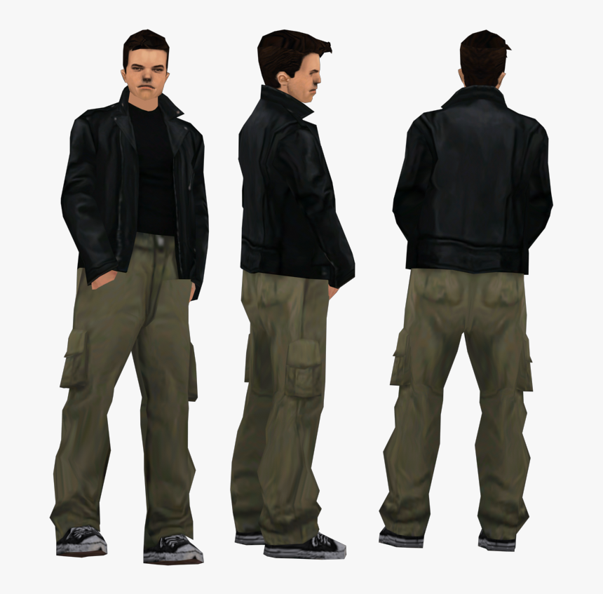 Claude Skin Gta Sa, HD Png Download, Free Download