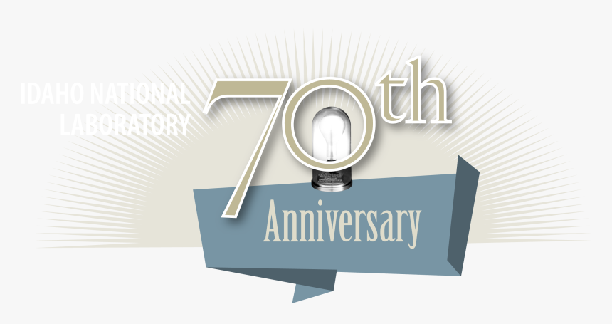 70 Years Of Nuclear Milestones - Inl 70th Anniversary, HD Png Download, Free Download