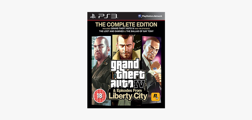 Grand Theft Auto Iv - Gta4 Episode From Liberty City, HD Png Download, Free Download