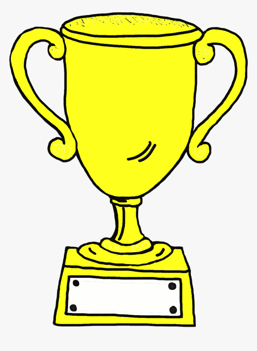 1st Place Trophy Clipart - Trophy Cartoon Clipart, HD Png Download, Free Download